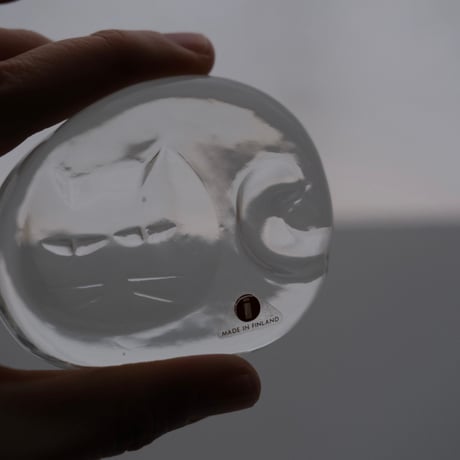 IITTALA GLASS OBJECT
