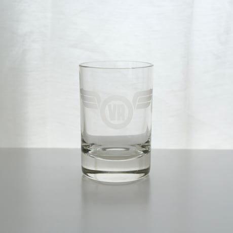 FINNISH NATIONAL RAILWAY VR GLASS TUMBLER