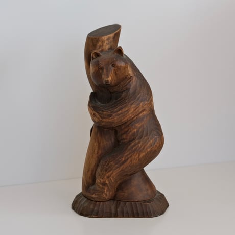 Wood Carved Bear / Finland