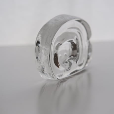 IITTALA BEAR GLASS OBJECT
