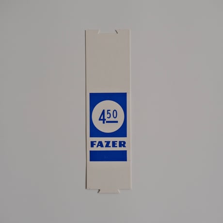 FAZER PRICE CARD