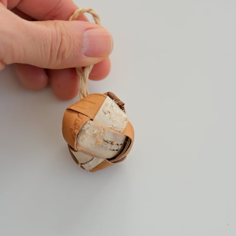 Birch Bark Ornament