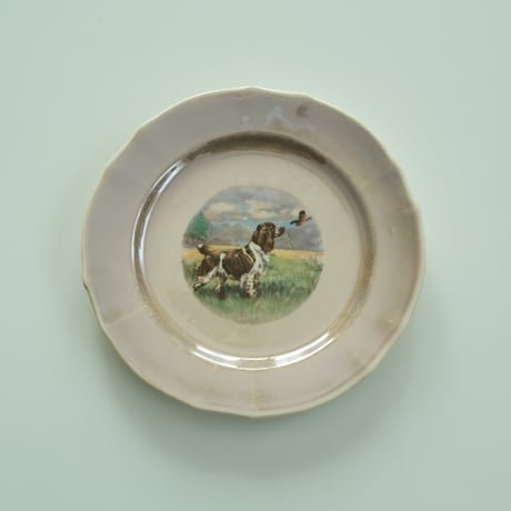 ARABIA DOG PLATE