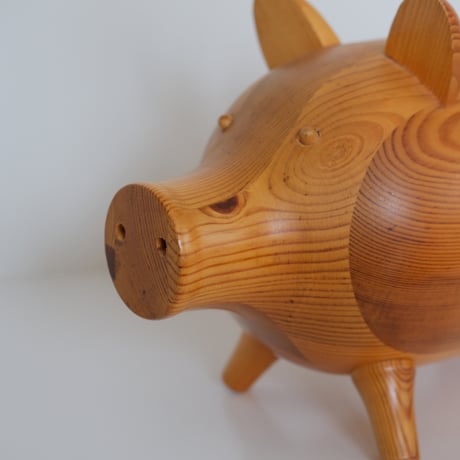 Wooden Piggy Bank
