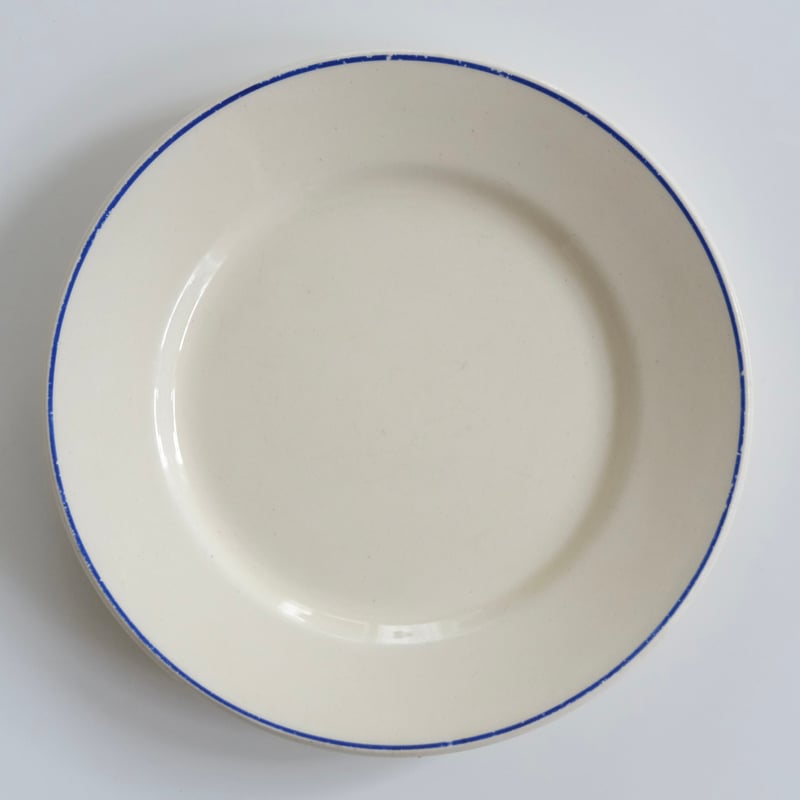 オールドアラビア　ARABIA 深皿 プレート　ブルーライン OLD ARABIA SMALL PLATE (B) | SAVEURS BROCANTE