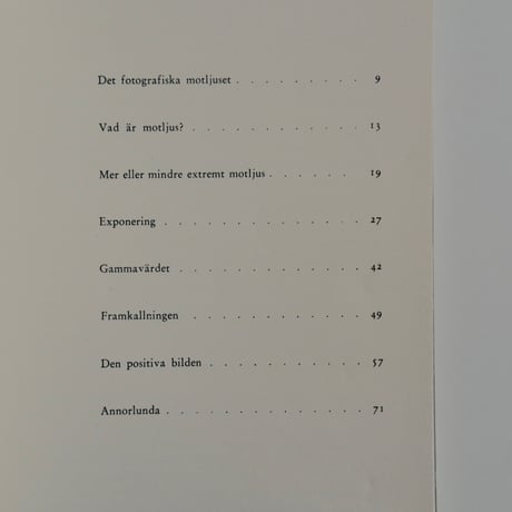 Kameran i motljus