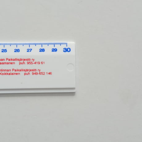 PLASTIC RULER