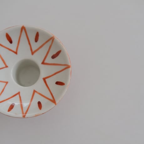 ARABIA HANDPAINTED CANDLE HOLDER