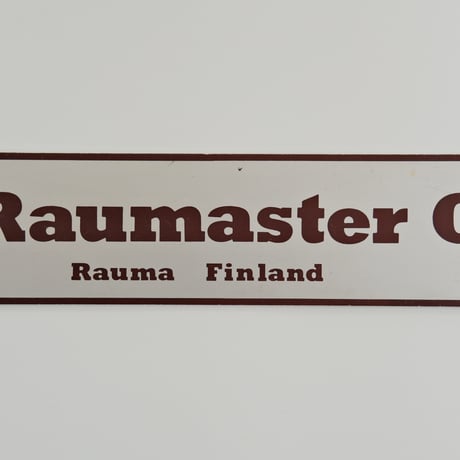 FINNISH COMPANY SIGN