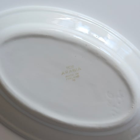 ARABIA 'SUOMEN MATKAILIJAYHDISTYS' SMALL OVAL