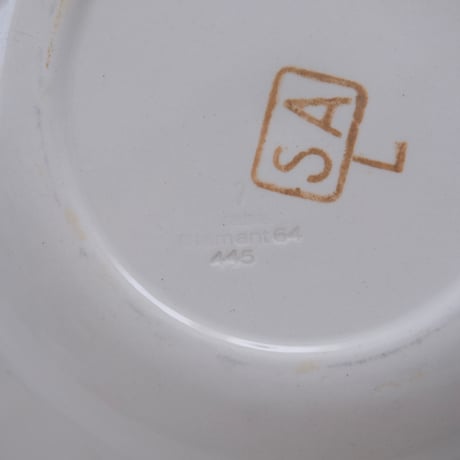 ARABIA SOUP PLATE for FINNISH MILITARY (A)