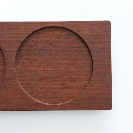 Saara Hopea / Kaj Franck Glass Bowl with Wooden Tray
