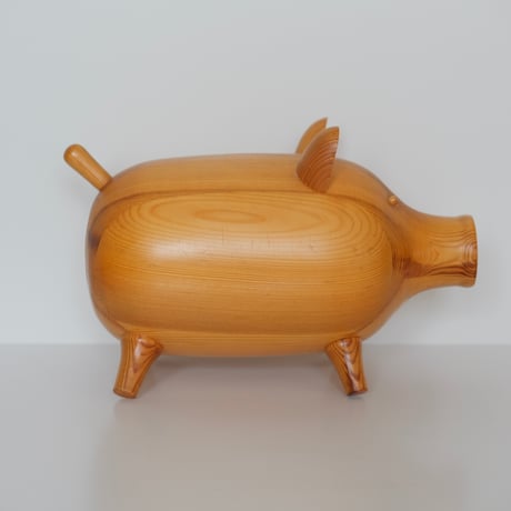 Wooden Piggy Bank