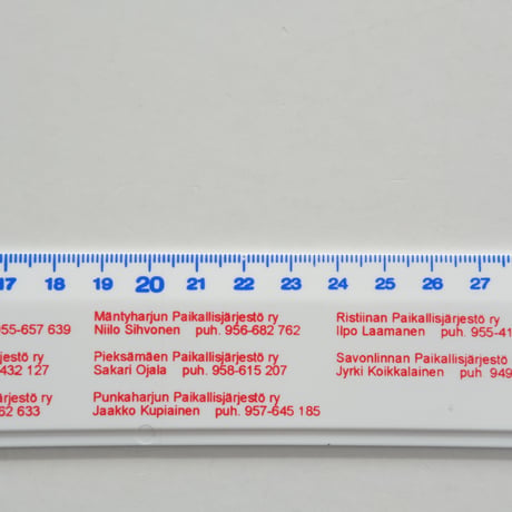 PLASTIC RULER