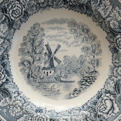 ARABIA LANDSCAPE SMALL SOUP PLATE (A)