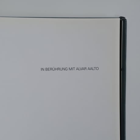 IN BERÜHRUNG MIT ALVAR AALTO