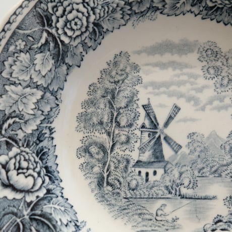 ARABIA LANDSCAPE SMALL SOUP PLATE (A)