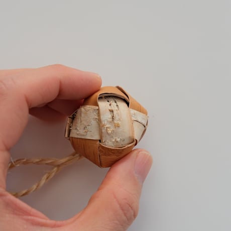 Birch Bark Ornament