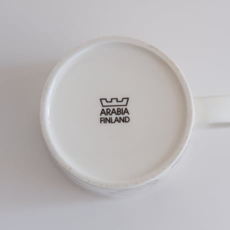 ARABIA TEEMA HELSINGIN SANOMAT MUG