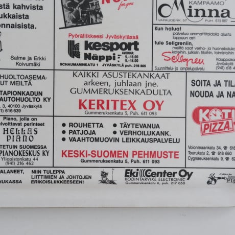 FINNISH COMPANY TRAY (A)