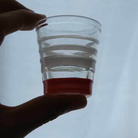 Aino Aalto shot glass (painted A)