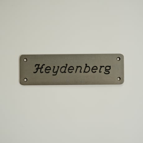 Heydenberg Metal Plate