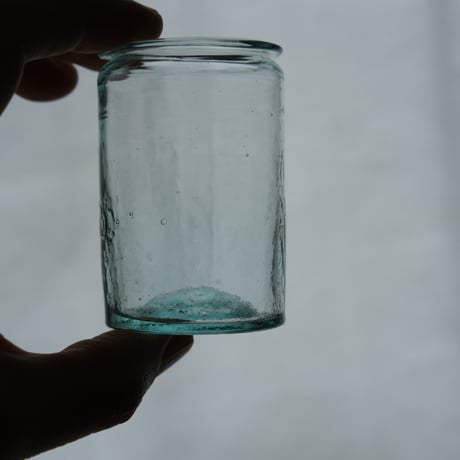 SMALL GLASS JAR