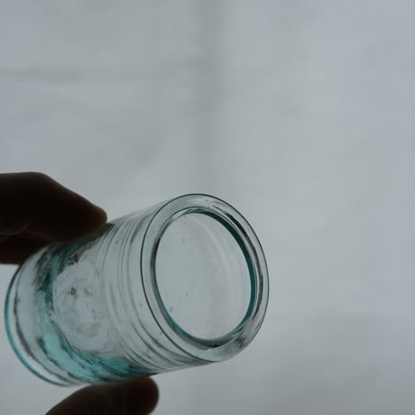 SMALL GLASS JAR