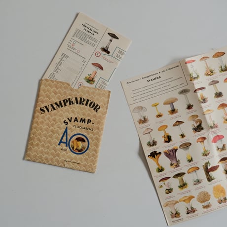 SWEDISH MUSHROOM POSTER
