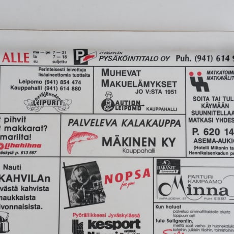 FINNISH COMPANY TRAY (A)