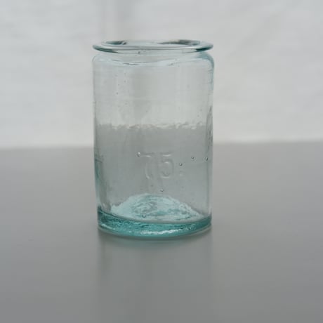 SMALL GLASS JAR