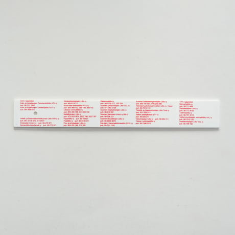 PLASTIC RULER