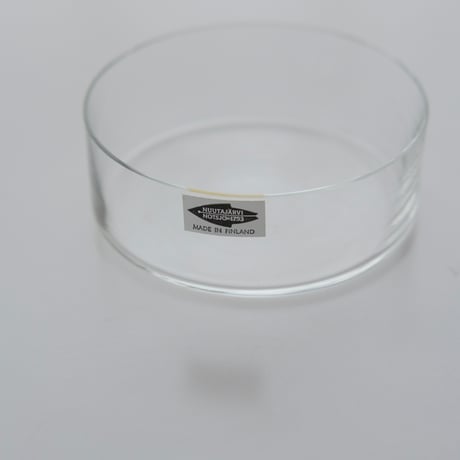 NUUTAJARVI GLASS BOWL (A)