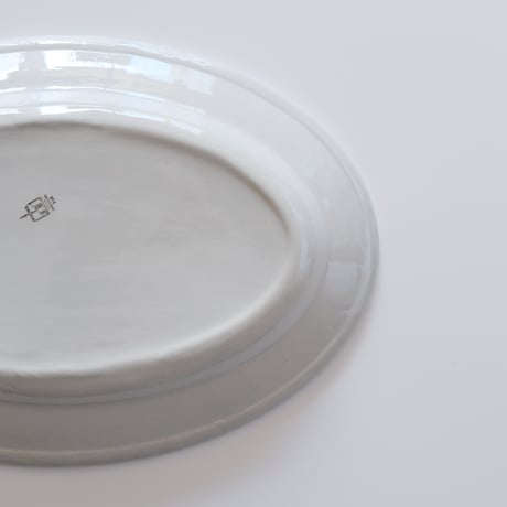 OLD ARABIA 'PT' OVAL PLATE