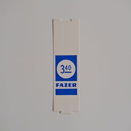 FAZER PRICE CARD