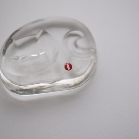 IITTALA GLASS OBJECT