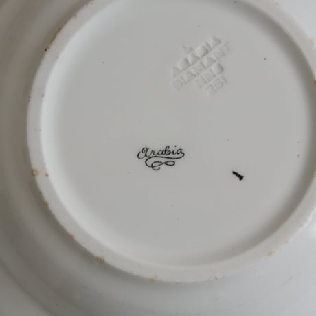 OLD ARABIA SOUP PLATE (B)