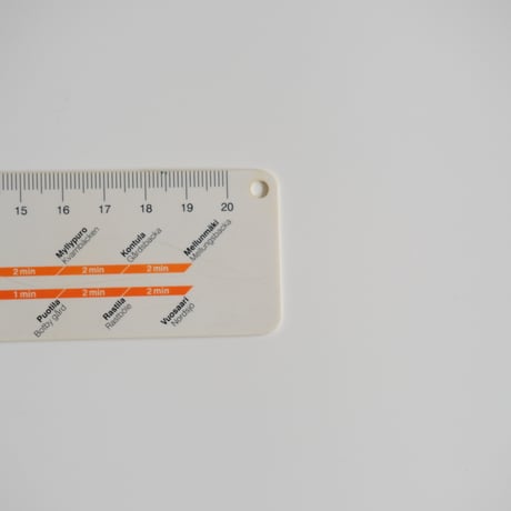 HELSINKI METRO RULER
