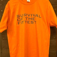 【サンプル品】Survival Of The Fittest Tee ("L"/Mets Orange/6.2oz.)