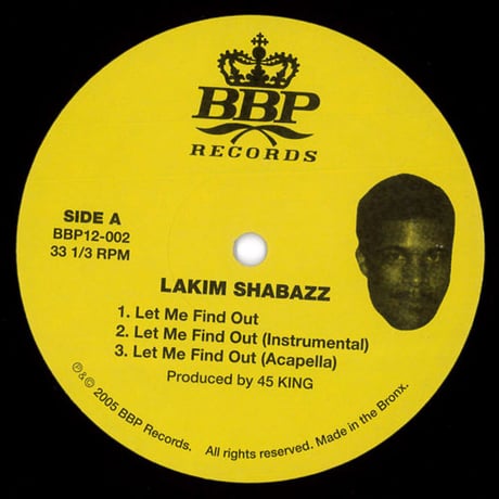 Lakim Shabazz – Let Me Find Out / Turn It Out