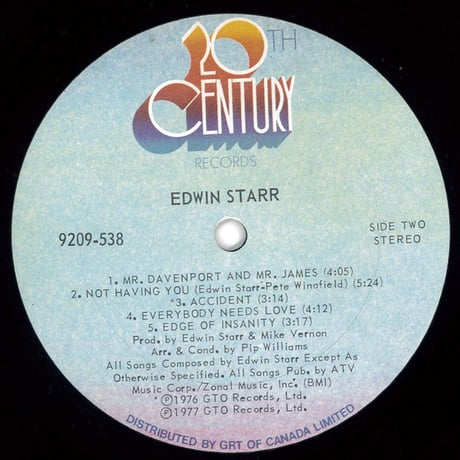 Edwin Starr - Edwin Starr (Canada)