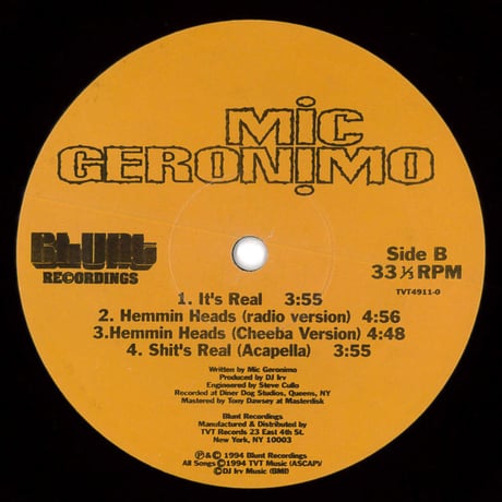 Mic Geronimo - It's Real