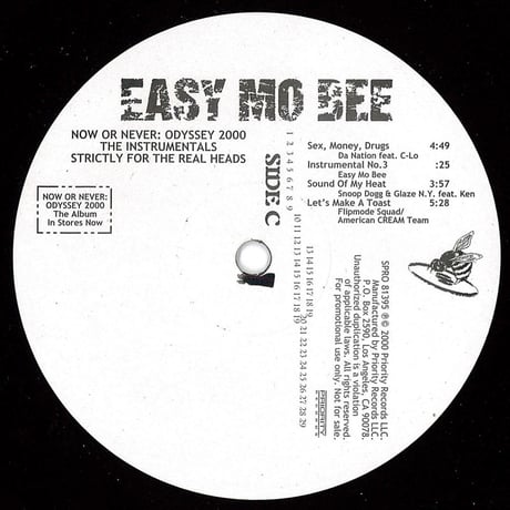 Easy Mo Bee – Now Or Never: Odyssey 2000 - The Instrumentals