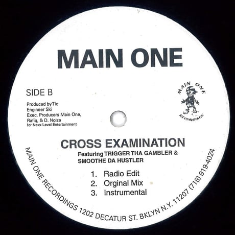 Main One - Something Special / Cross Examination