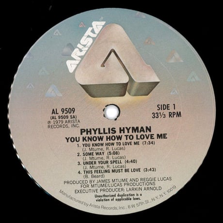 Phyllis Hyman – You Know How To Love Me