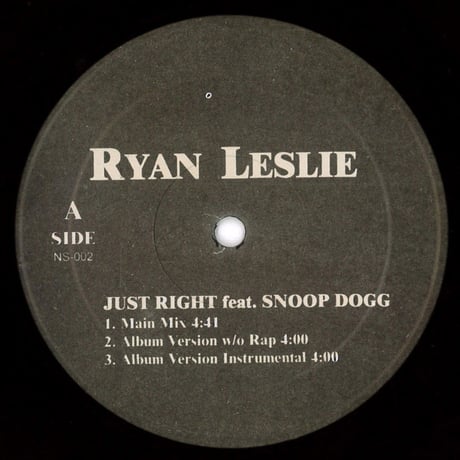 Ryan Leslie – Just Right / The Way That U Move, Girl!
