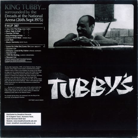 King Tubby - Surrounded By The Dreads At The National Arena 26th. September 1975 (Reissue)
