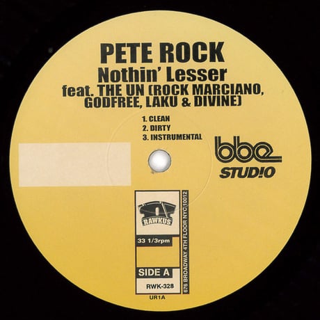 Pete Rock – Nothin' Lesser / Give It To Y'all