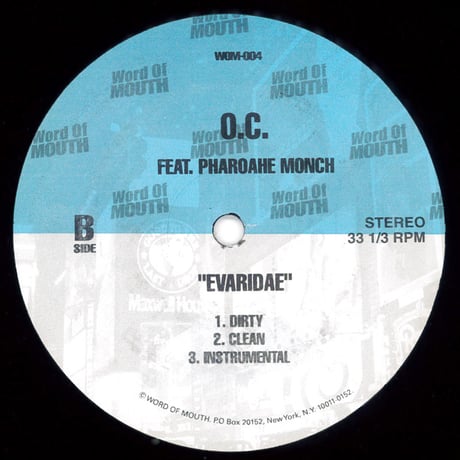 O.C. - Getaway / Evaridae