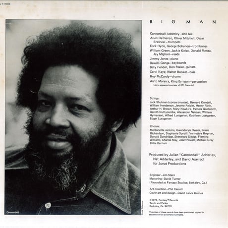 Cannonball Adderley - Big Man: The Legend Of John Henry
